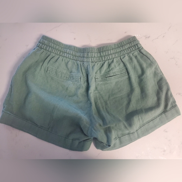 Linen blend shorts - Picture 4 of 7